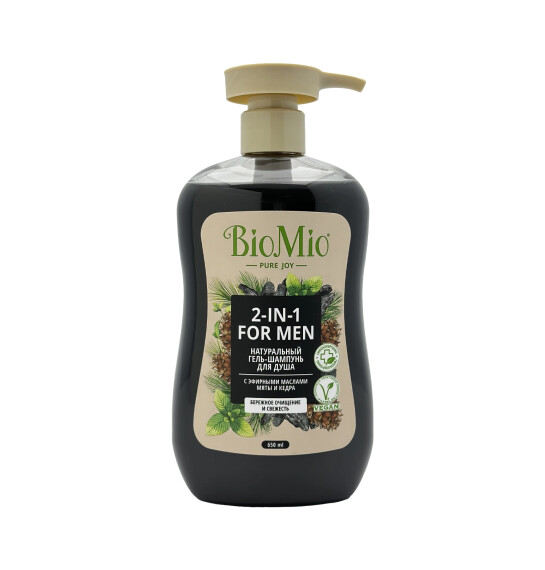 Bio Mio For Men 2 in 1-saç və bədən üçün şampun 650 ml - BIOMIO
