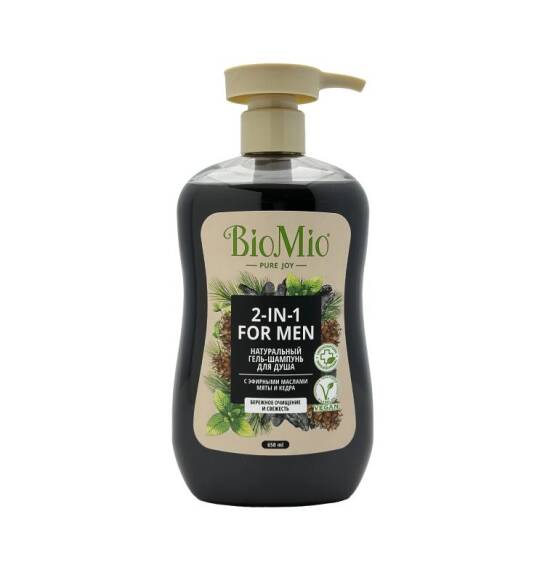 Bio Mio For Men 2 in 1-saç və bədən üçün şampun 650 ml - 1