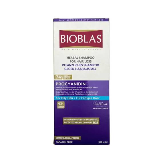 BIOBLAS 4039 YAGLI SAÇLAR UCUN SAMPUN 360ML - 1