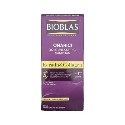 Bioblas 5581 Keratin+collagen 360 ml Şampun - BIOBLAS