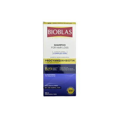 BIOBLAS 6187 STRESTEN ZAYIFLAMIS SACLAR UCUN SAMPUN PROCYANIDIN+BIOTIN 360 ML