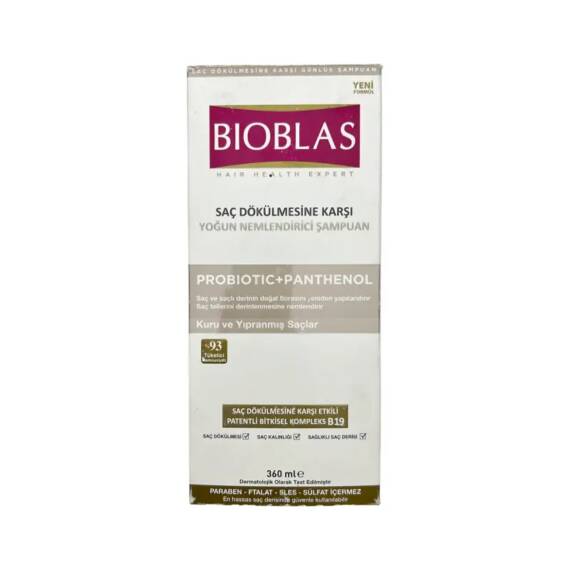 BIOBLAS 8477 KURU VE YIPRANMIS SACLAR UCUN SAMPUN 360 ML - 1