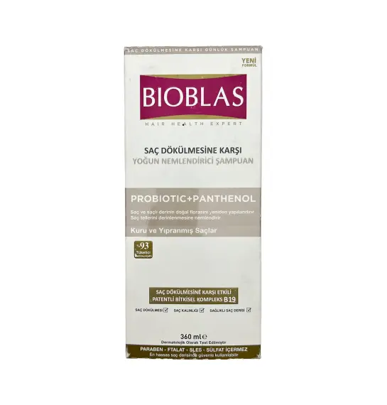 BIOBLAS 8477 KURU VE YIPRANMIS SACLAR UCUN SAMPUN 360 ML - 1