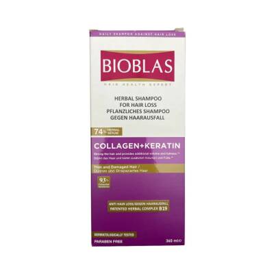 BIOBLAS 8484 COLLAGEN+KERATIN SAMPUAN 360 ML - BIOBLAS