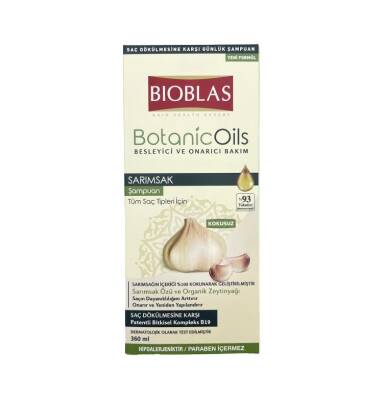 Bioblas Botanic Oils Sarımsaq tərkibli şampun 360 ml - BIOBLAS