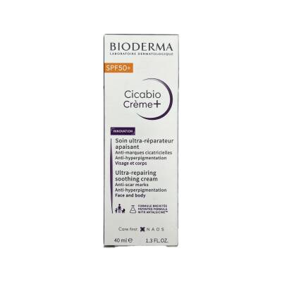 BIODERMA CICABIO SOOTHING CREAM SPF50 40ML 0088 - BIODERMA