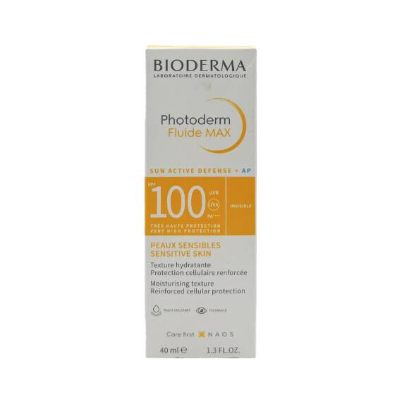 Bioderma Photoderm Fluide Max SPF 100/40 ml rəngsiz maye - 1