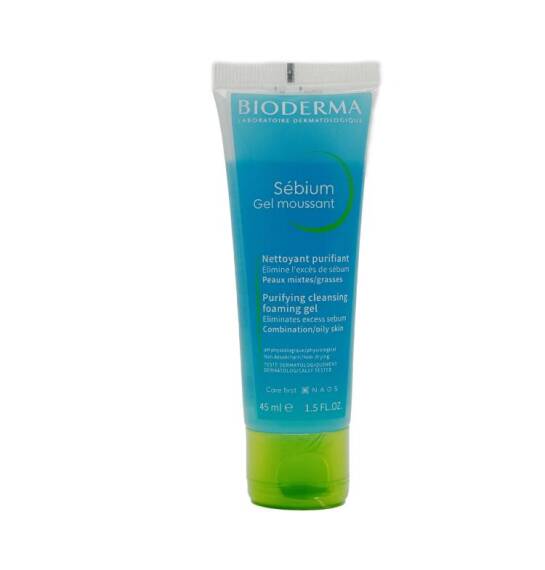 Bioderma Sebium Foaming 45 ml təmizləmə geli - 1