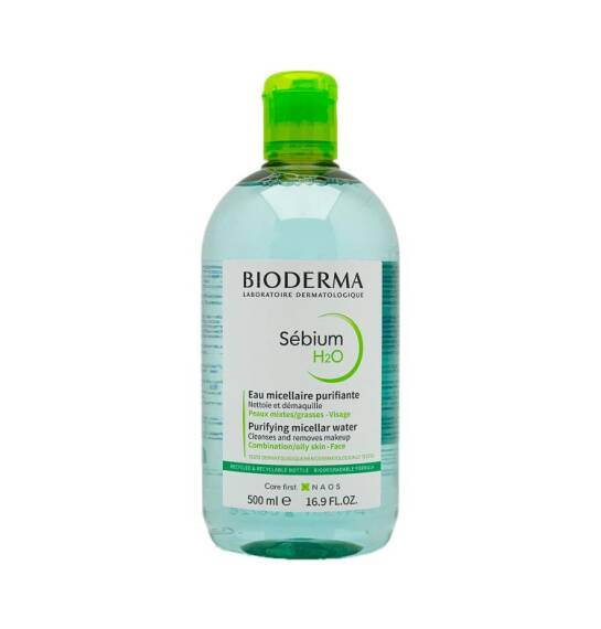 Bioderma Sebium H2O miselyar su 500 ml - 1
