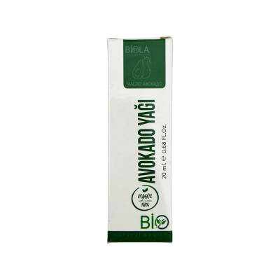 Biola Avokado Yağı, 20 ml - BIOLA