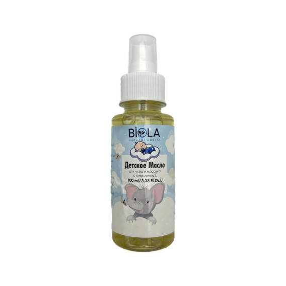 BIOLA BABY OIL USAQ UCUN MASAJ YAGI 100ML - 1