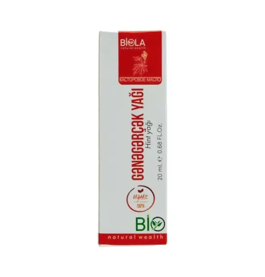 Biola Gənəgərçək yağı 20 ml - 1