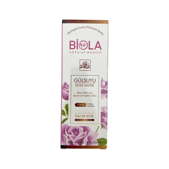BIOLA GUL SUYU NATURAL 300ML - 1