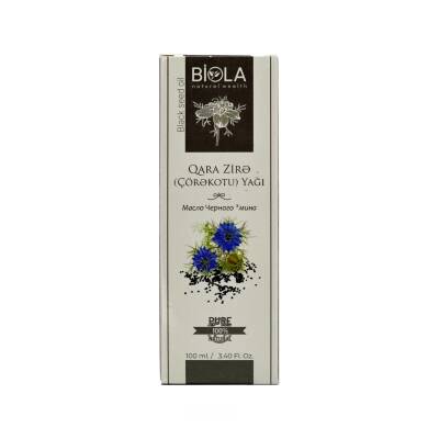 Biola Qara Zirə yağı 100 ml - BIOLA