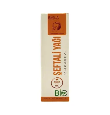 Biola Şaftalı yağı 20 ml - 1