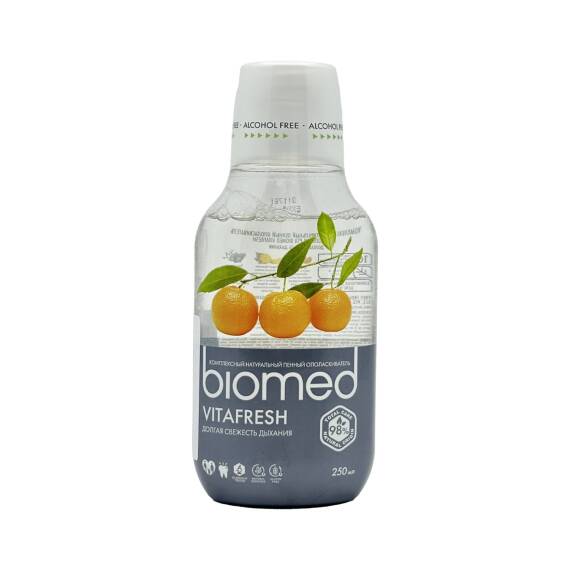 Biomed Vitafresh təravətləndirici ağız yaxalayıcı 250 ml. - 1