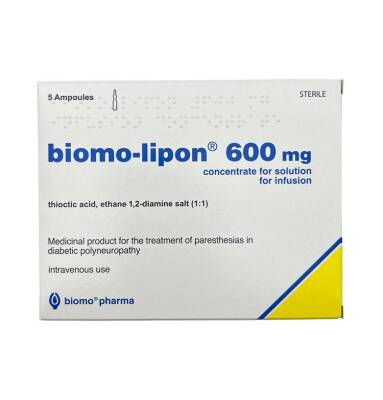 BIOMO LIPON 600MG N5 AMP - 