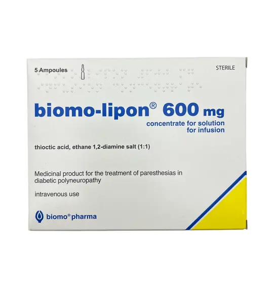 BIOMO LIPON 600MG N5 AMP - 1