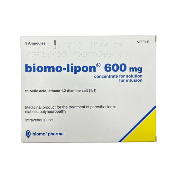 BIOMO LIPON 600MG N5 AMP - 1