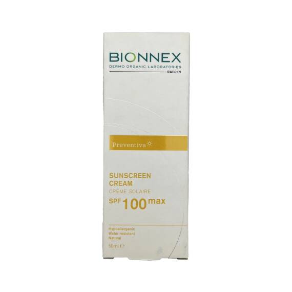 BIONNEX 2626 PREVENTIVA SUNCREAM SPF100 MAX 50ML - 1