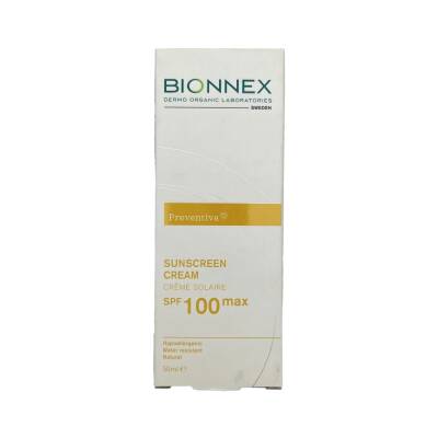 Bionnex 2626 Preventiva Suncream SPF 100 Max, 50 ml - BIONNEX