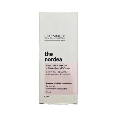 Bionnex 9342 the Nordea Aha10% BHA2% Lingonberry Exfoliant, 30 ml