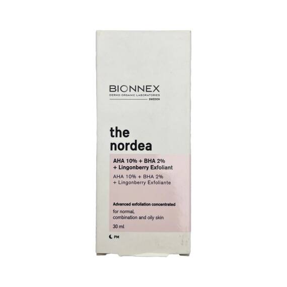 BIONNEX 9342 THE NORDEA AHA10% BHA2% LINGONBERRY EXFOLIANT 30ML - 1