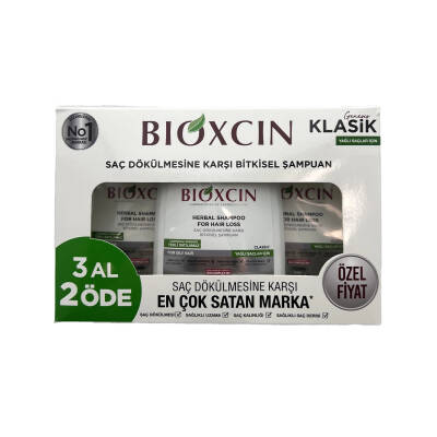 Bioxcin 0048 Genesis Yağlı Saclar Üçün Sampuan 2+1, 300 ml - BIOXCIN