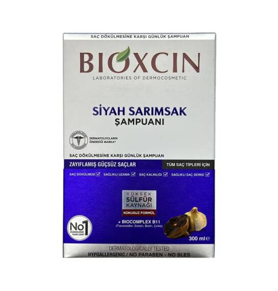 Bioxcin Black Garlic şampun 300 ml - 1