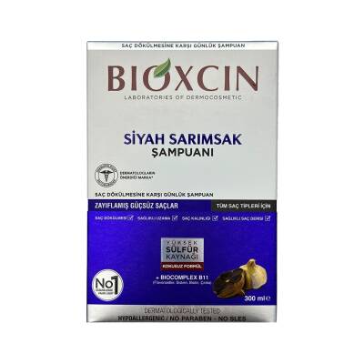 Bioxcin Black Garlic şampun 300 ml - BIOXCIN