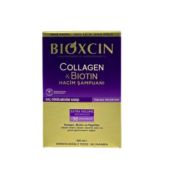 Bioxcin Collagen Biotin şampun 300 ml - 1