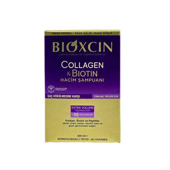 Bioxcin Collagen Biotin şampun 300 ml - 1