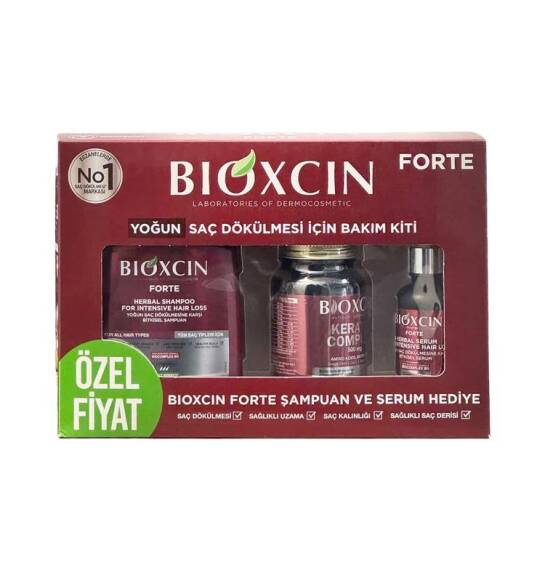BIOXCIN FORTE YOGUN SAC DOKULMESI ICIN BAKIM KITI 0258 - 1
