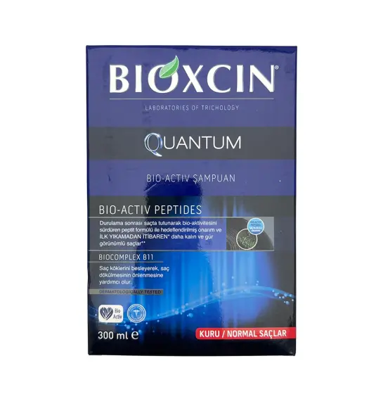 BIOXCIN QUANTUM KURU NORMAL SAMPUN 300ML - 1