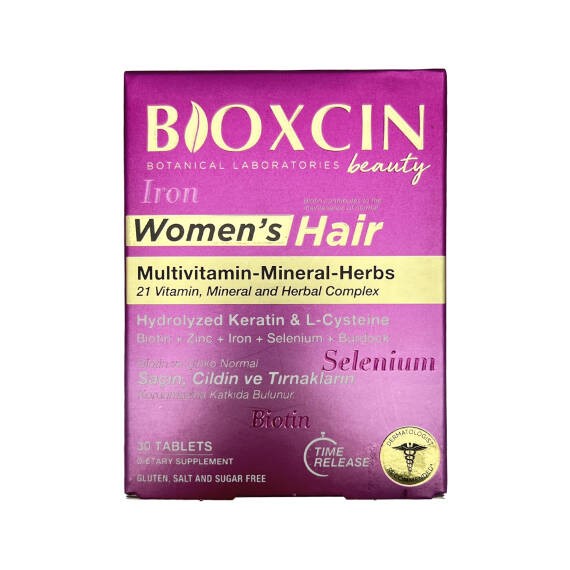 BIOXCIN WOMENS HAIR N30 TAB - 1