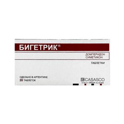 BIGETRIK 10/200MG N20 TB - 