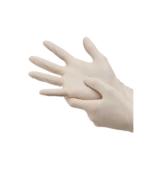 Birdəfəlik Tibbi Lateks Əlcək XL (Pudralı) N100 - 1