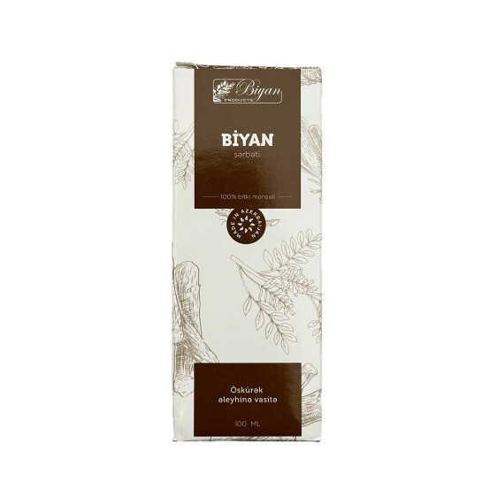 Biyan kökü 100 ml sirop - 
