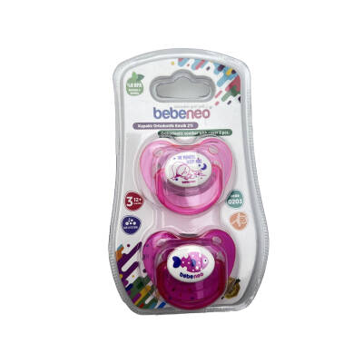 BN 0203 KAPAKLI ORTODONTIK EMZIK 2LI 12M+ - BEBE NEO