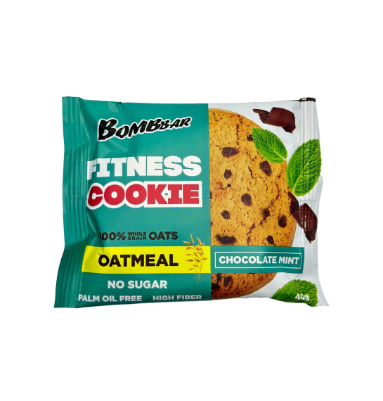 Bombbar Fitness şokoladlı nanəli peçenye 40 qr - 