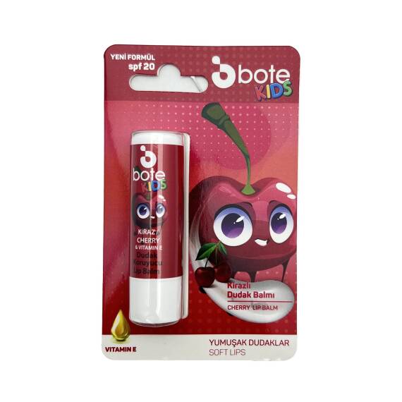 BOTE KIDS KIRAZLI DUDAK BALZAMI 5GR - 1