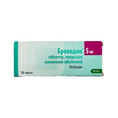 BRAVADIN 5MG N56 TB - 