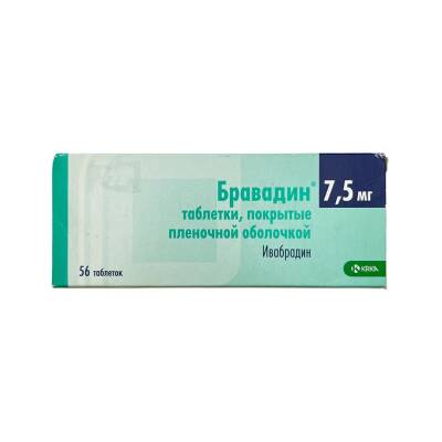 BRAVADIN 7,5MG N56 TB - 