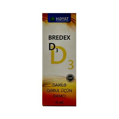 Bredex D3 15 ml damla - 