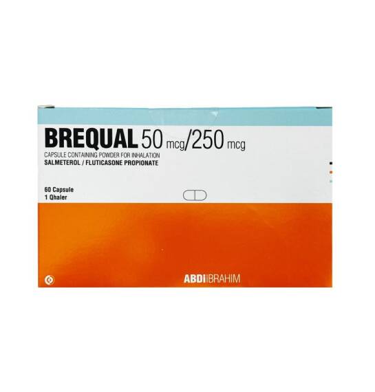 Brequal 50 mkq/250 mkq N60 kapsul - 1