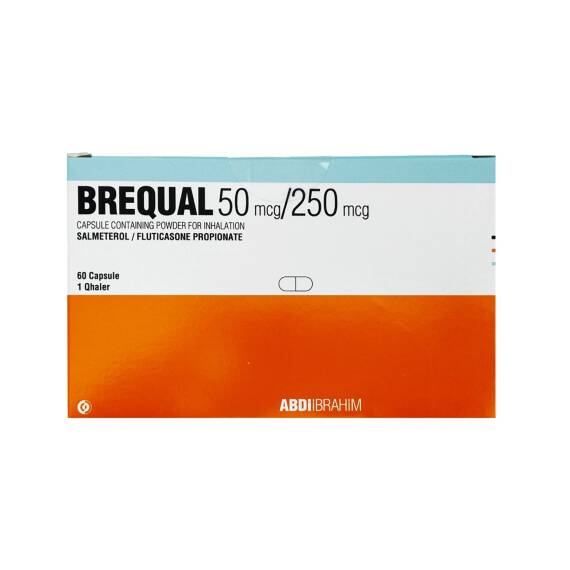 Brequal 50 mkq/250 mkq N60 kapsul - 1