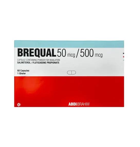 Brequal 50 mkq/500 mkq N60 kapsul - 1