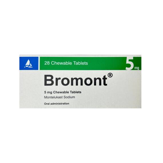 Bromont 5 mq N28 çeynəmə tablet - 1