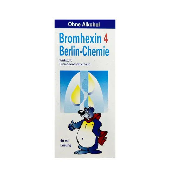 Bromqeksin 4 mq 60 ml sirop - 1