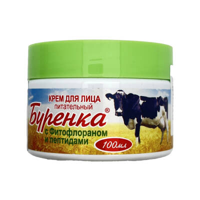 BURENKA 0229 KREM D/LICA S FITOFLORANOM I PEPTIDAMI 100ML - LOSADINAYA SILA